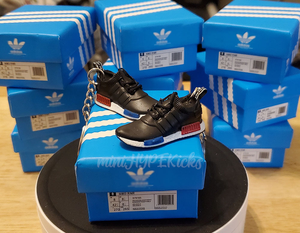 Mini 3D AdiDas NMD Black Sneaker Keychain MiniHYPEKicks Mini 3D AdiDas NMD Black Sneaker Keychain MiniHYPEKicks