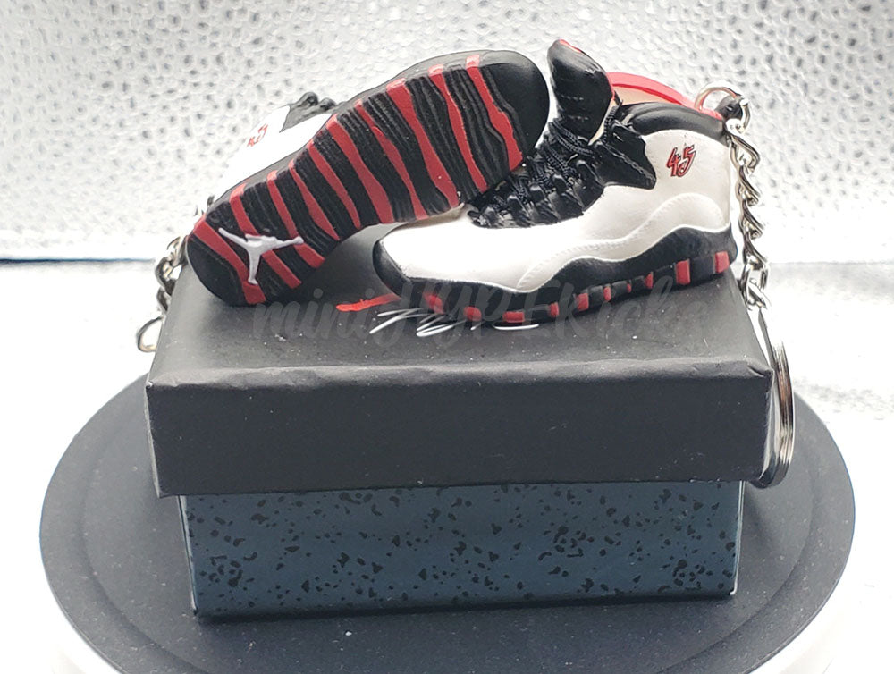 Mini 3D AJ10 Double Nickel Sneaker Keychain